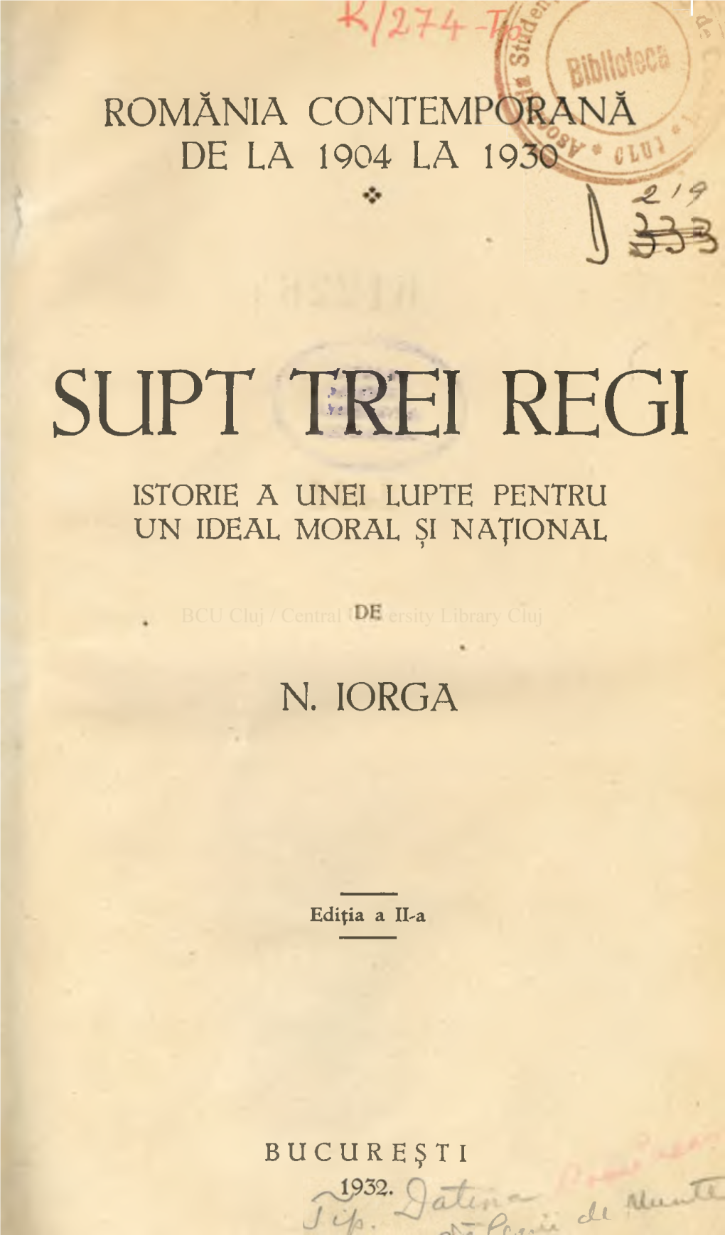 Supt Trei Regi