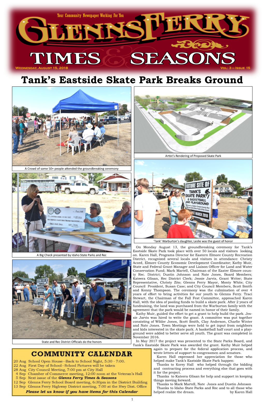 Tank's Eastside Skate Park Breaks Ground