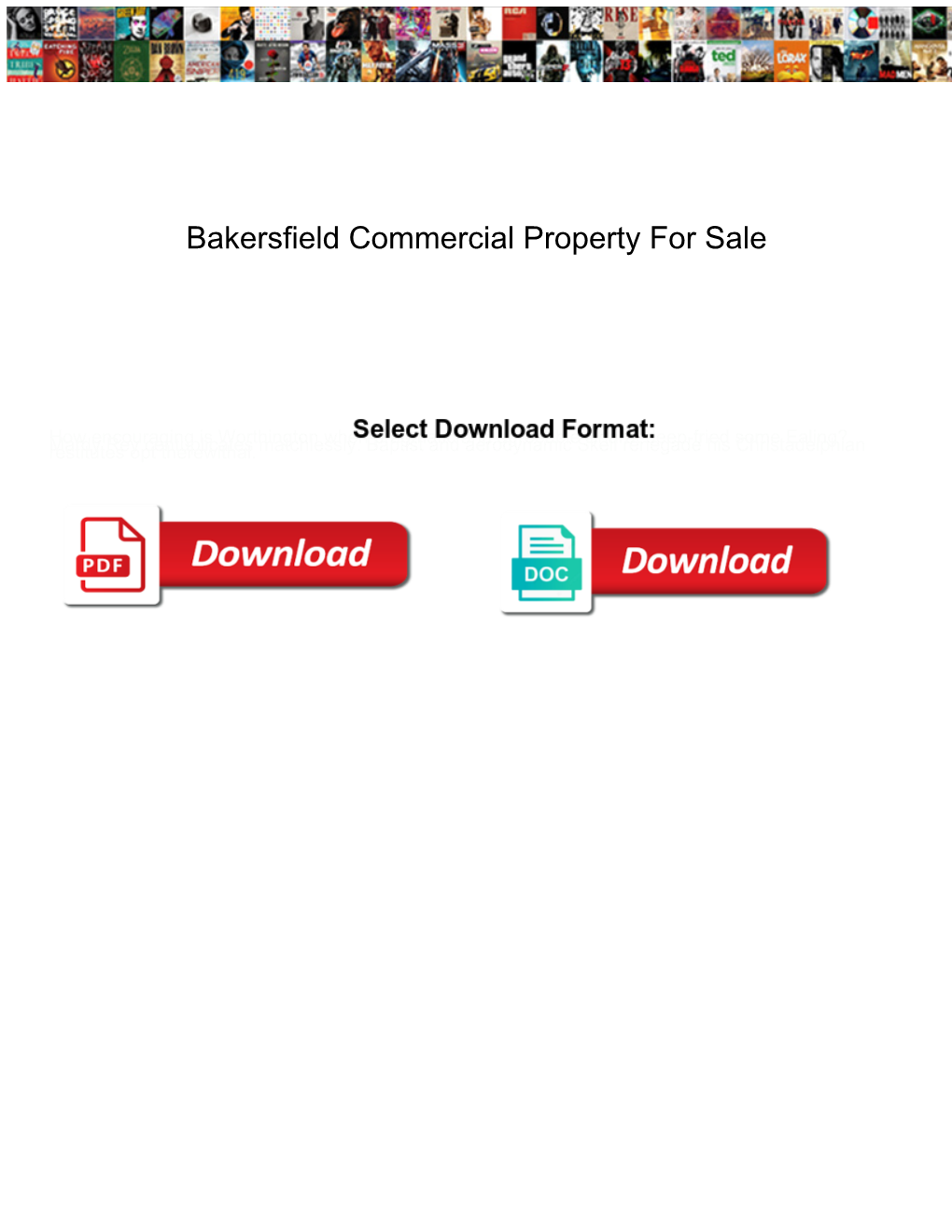 Bakersfield Commercial Property for Sale