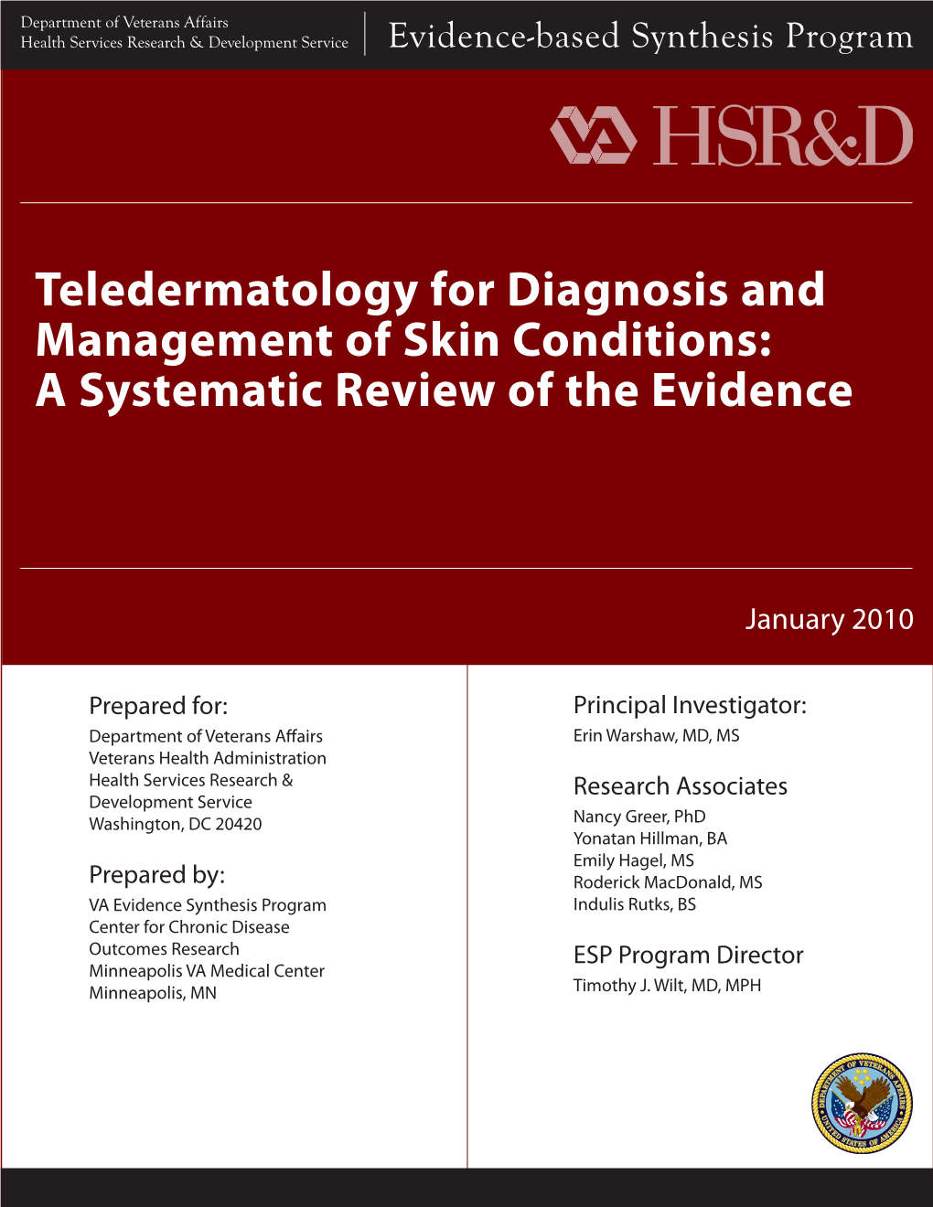 Teledermatology for Diagnosis and Management of Skin Conditions: a Systematic Review of the Evidence