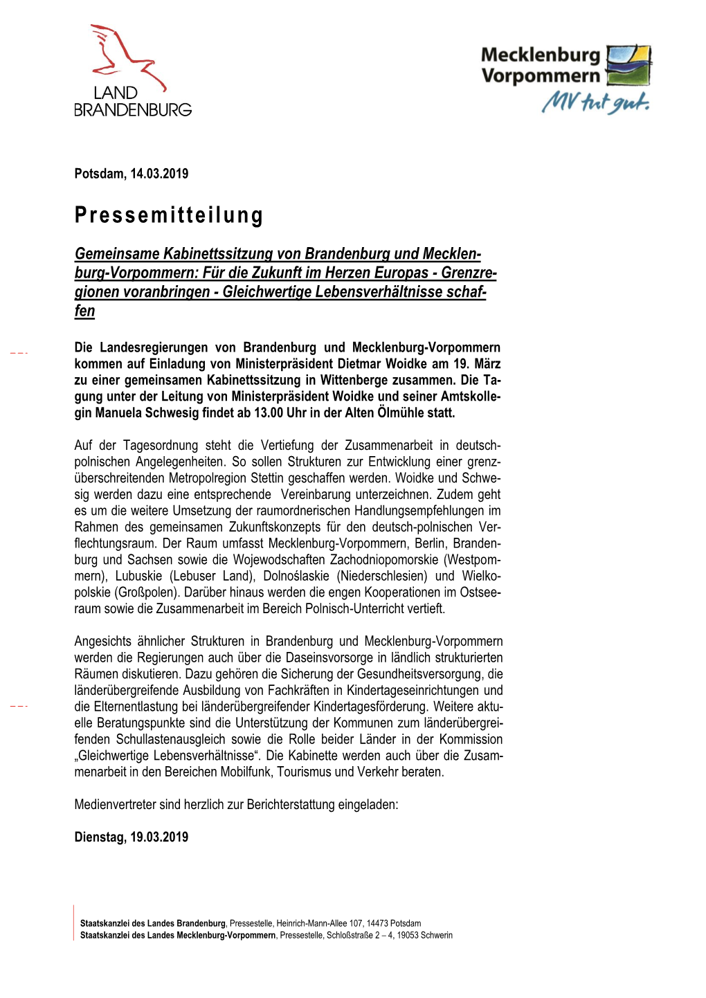 Pressemitteilung