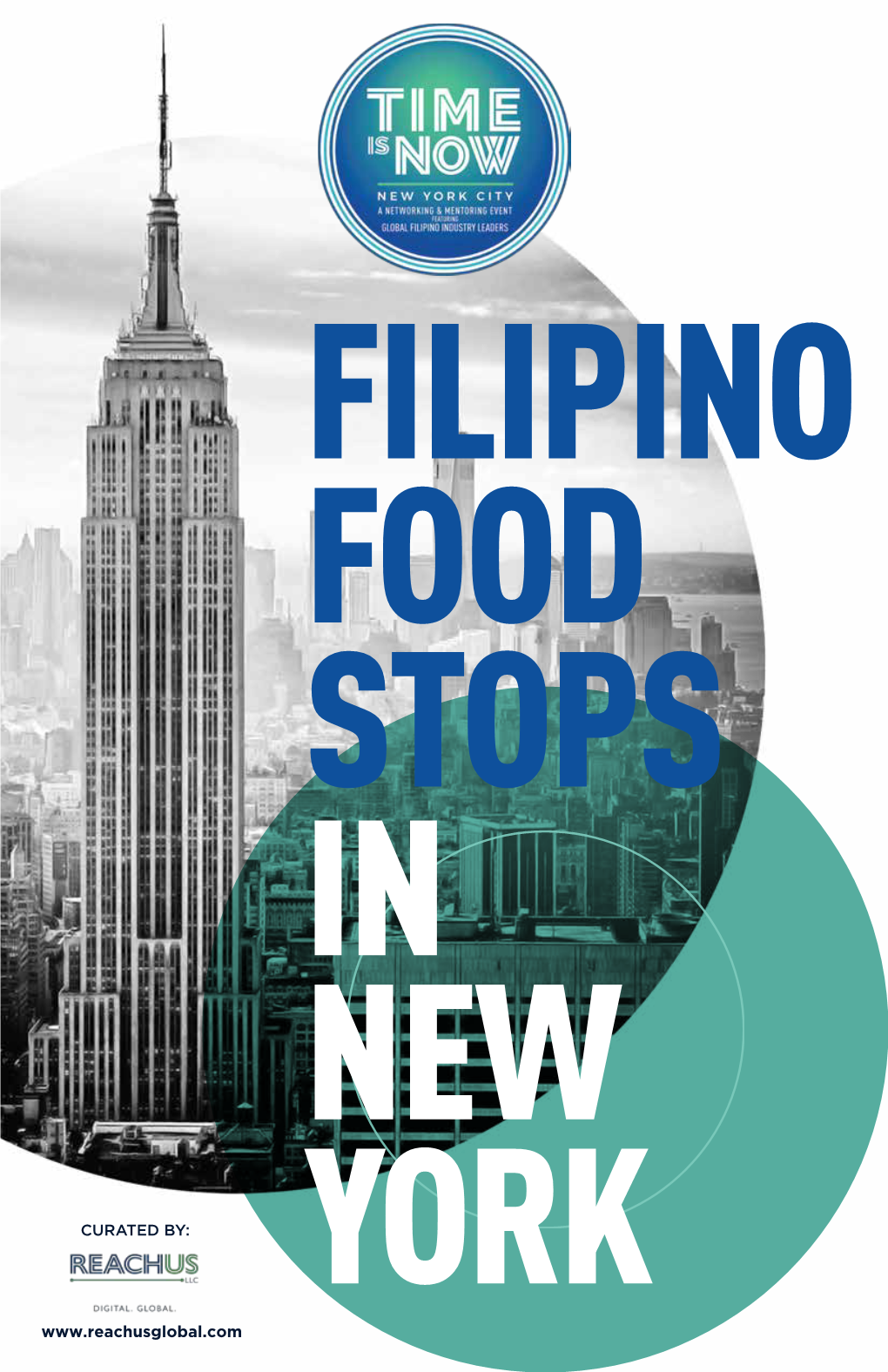 Filipino Food Stops Tour of New York Booklet