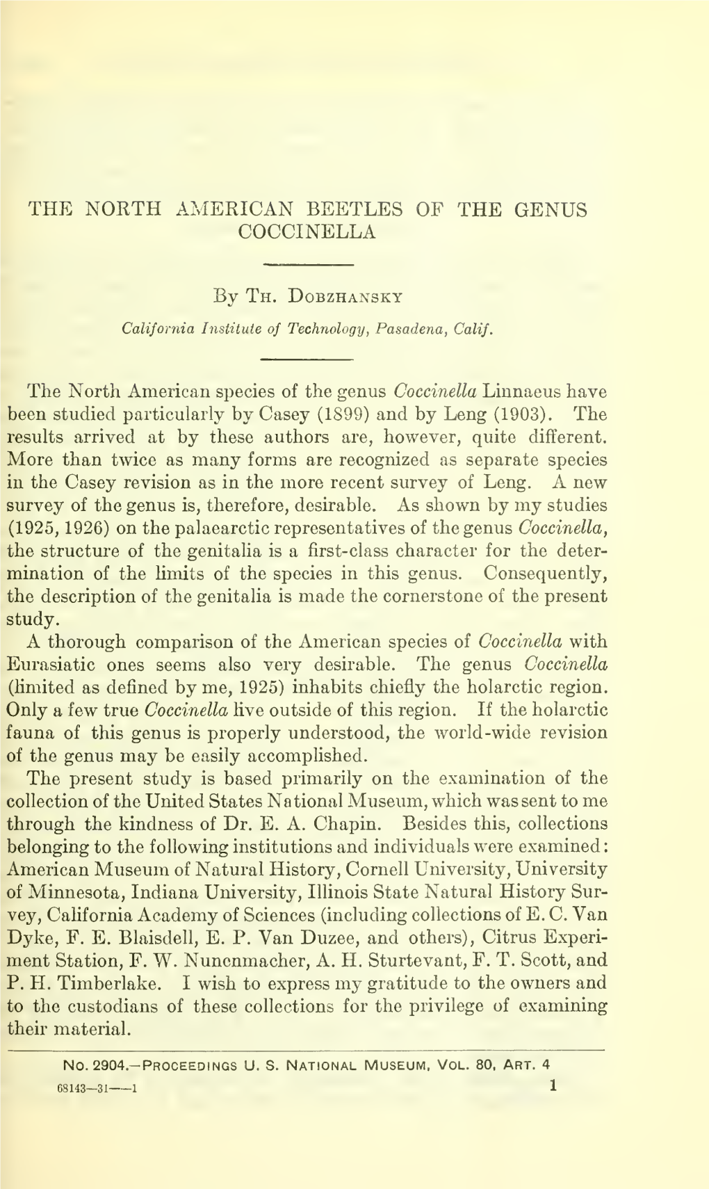 Proceedings of the United States National Museum