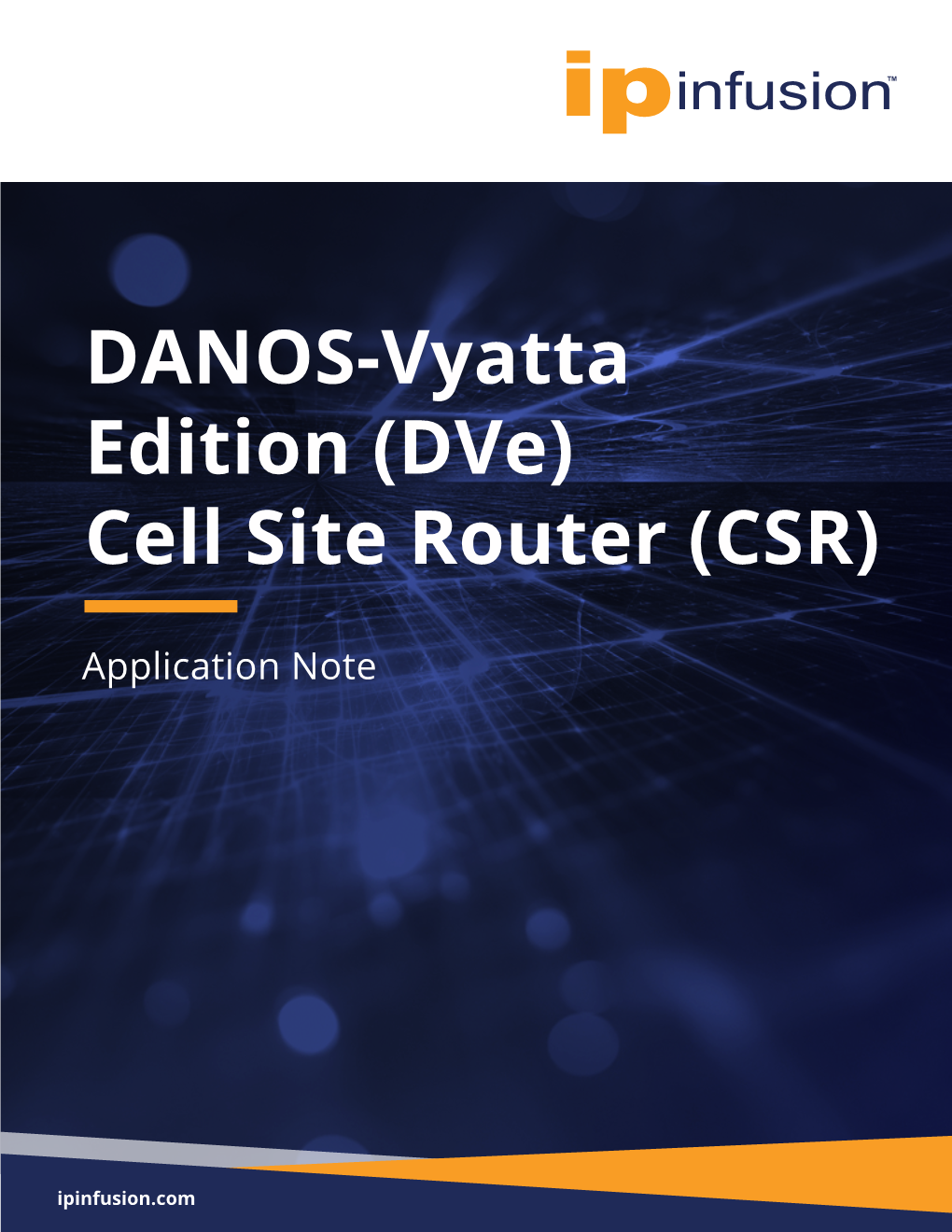 DANOS-Vyatta Edition (Dve) Cell Site Router (CSR)