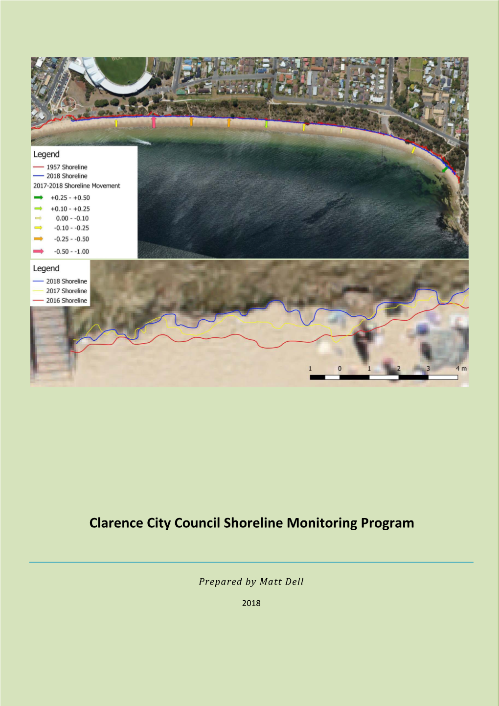 Clarence City Council Shoreline Monitoring Program