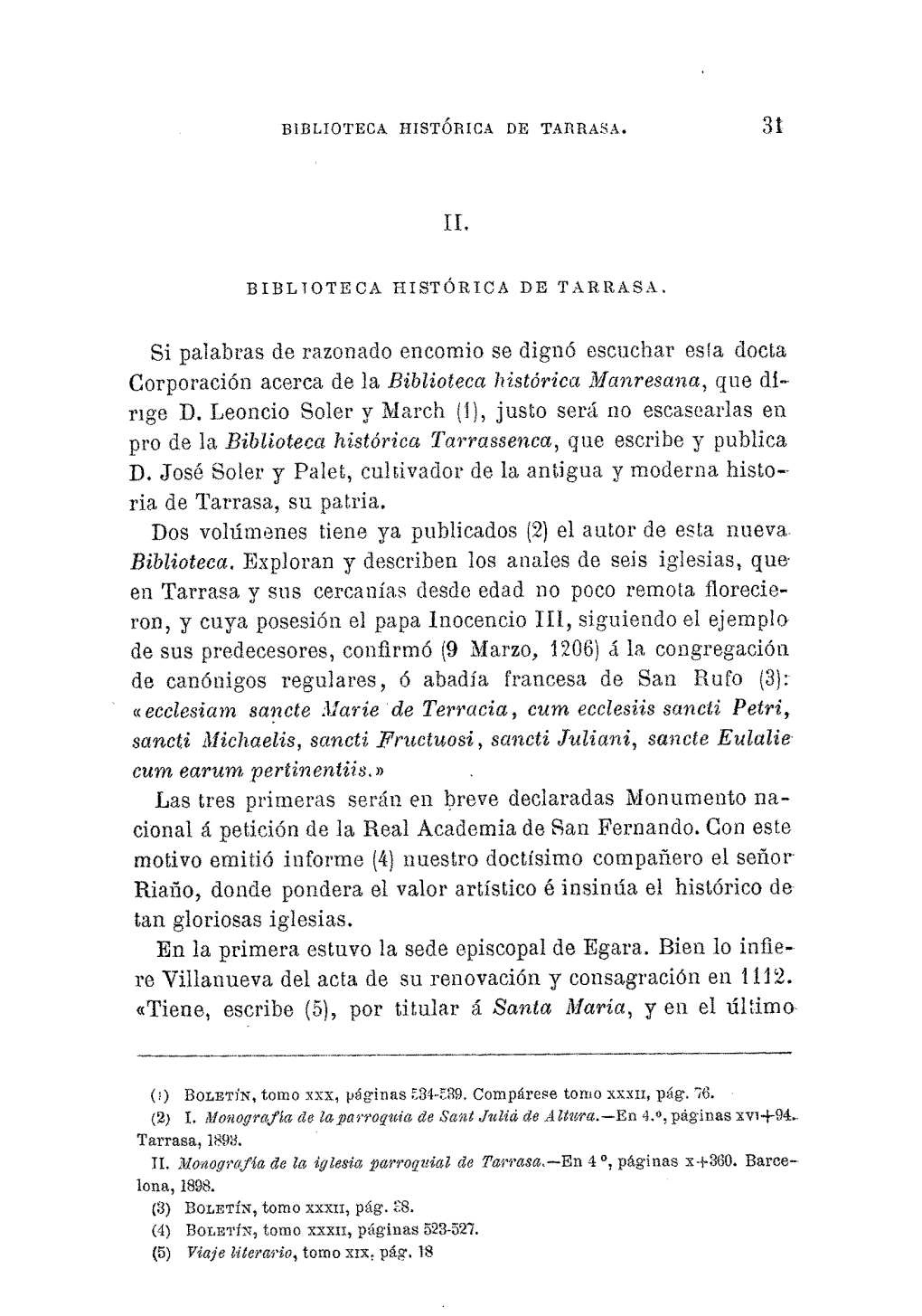 Pdf Biblioteca Histórica De Tarrasa / Fidel Fita Leer Obra