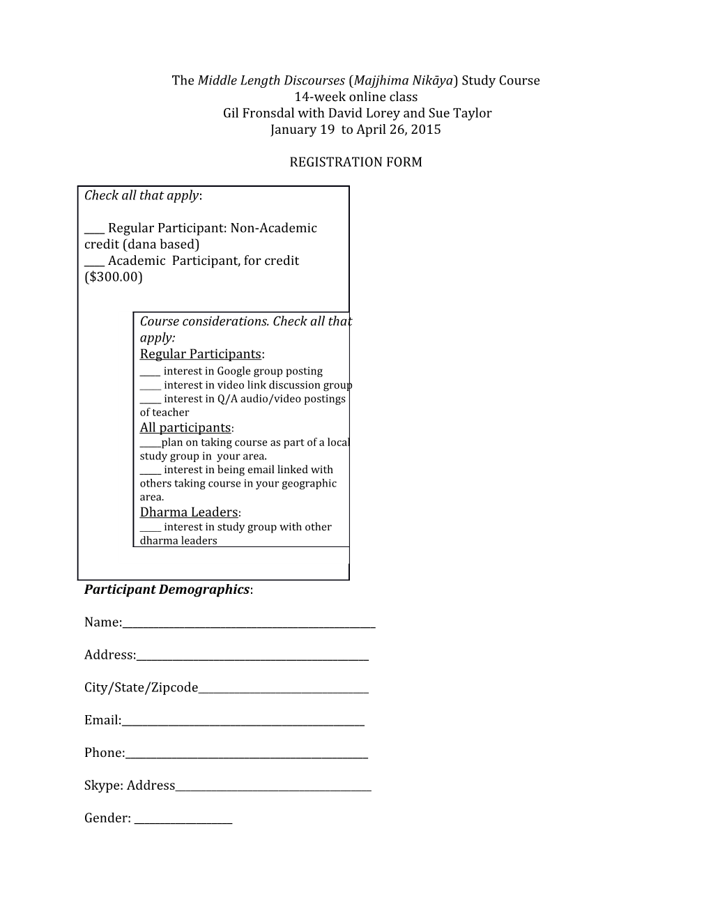 Registration Form s26