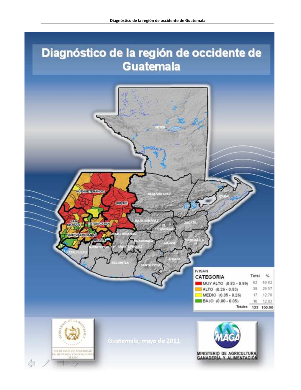 Diagnóstico Región Occidente