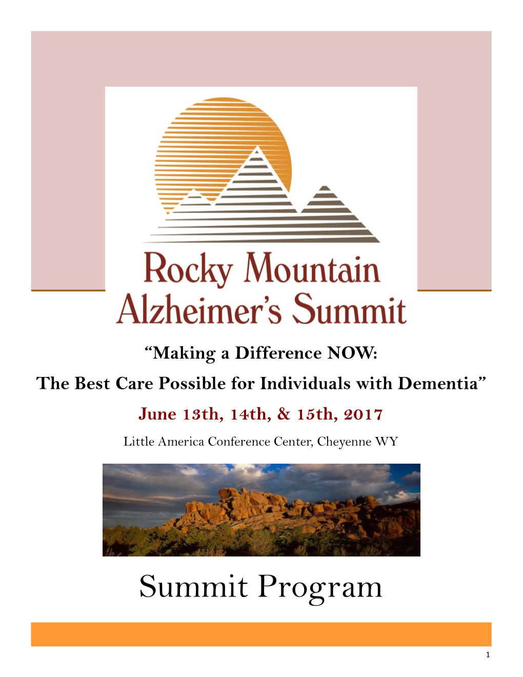 Summit Program