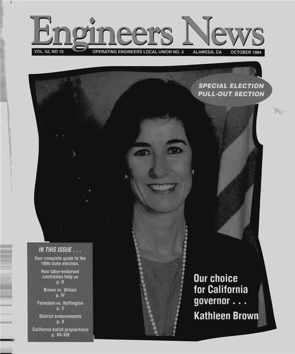 October 1994/Engineers News