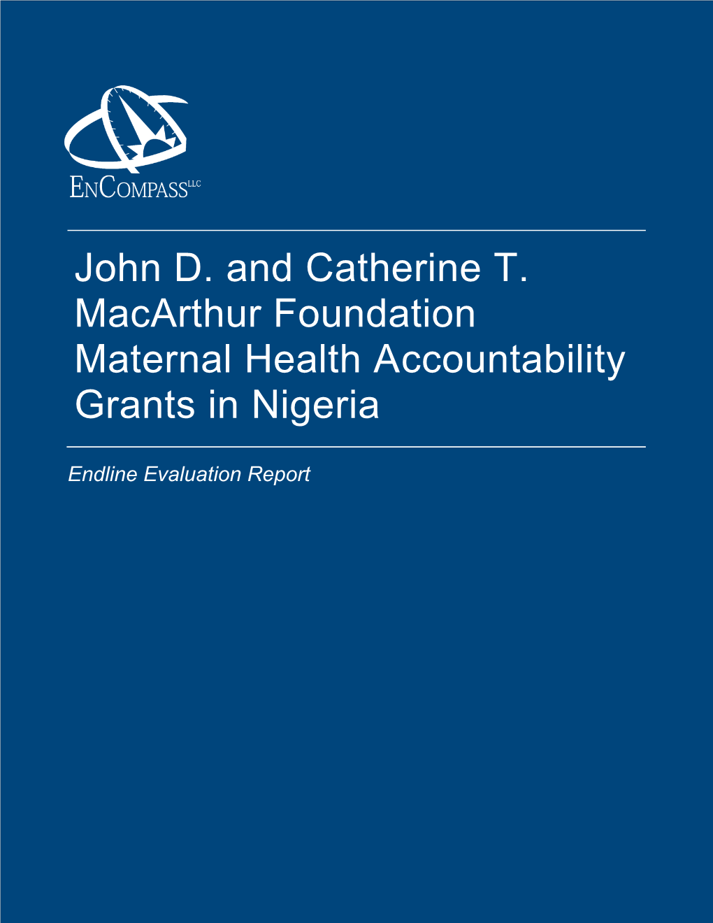 Maternal Health Accountability Grants in Nigeria