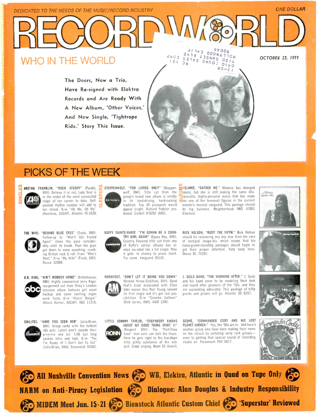 Who in the World Picks of the Week