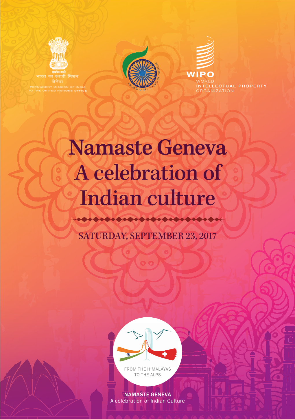 Namaste Geneva a Celebration of Indian Culture
