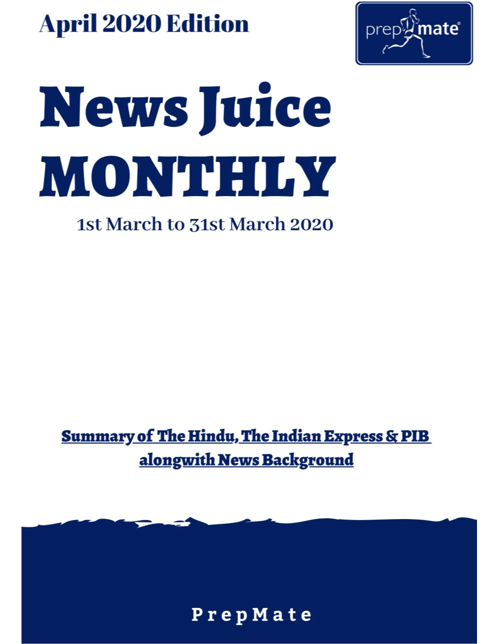 News Juice Monthly – April 2020 Edition