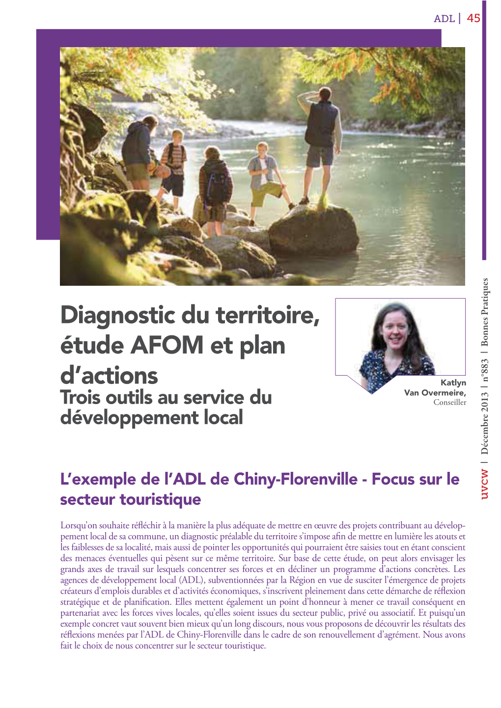 Diagnostic Du Territoire, Étude AFOM Et Plan D'actions