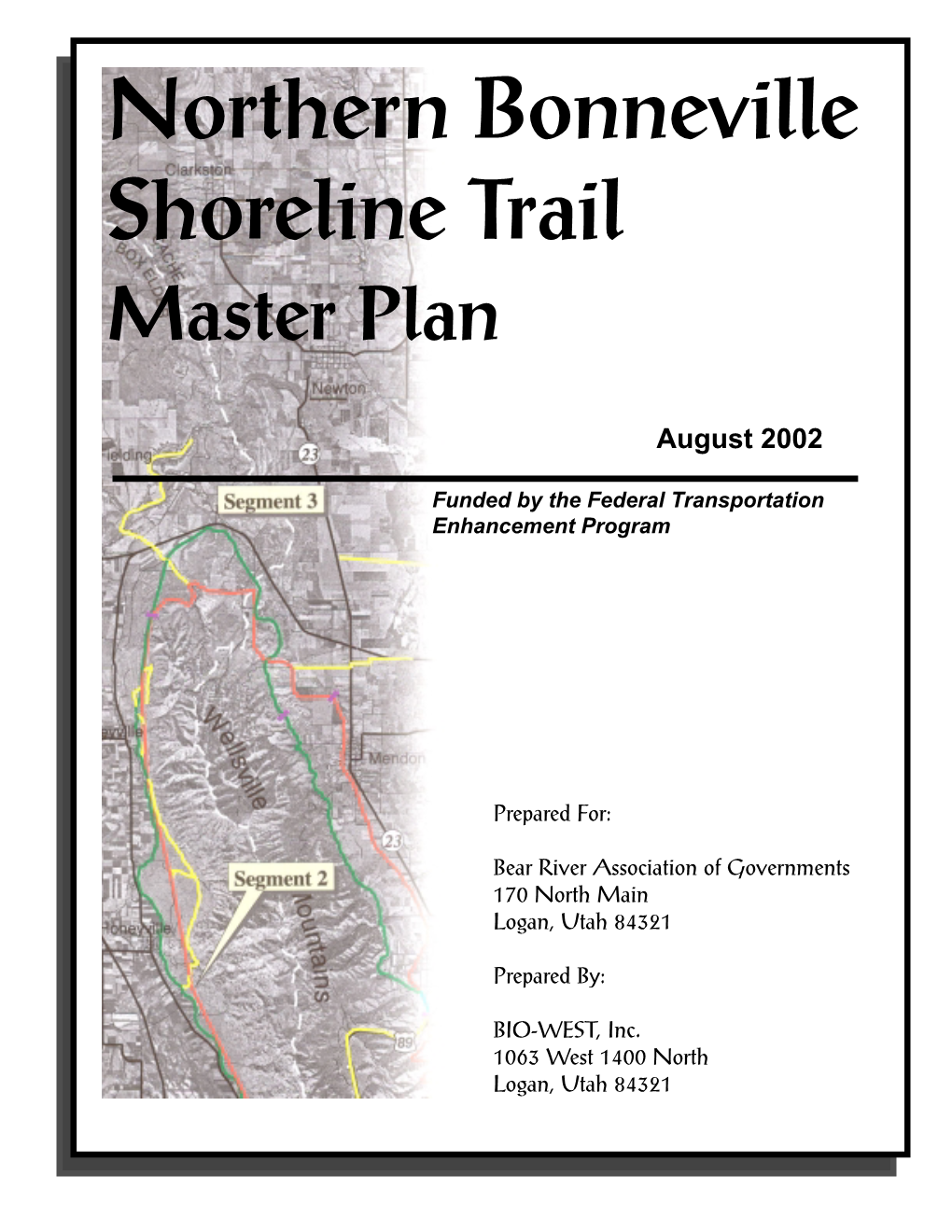 2002 Northern Bonneville Shoreline Trail Master Plan