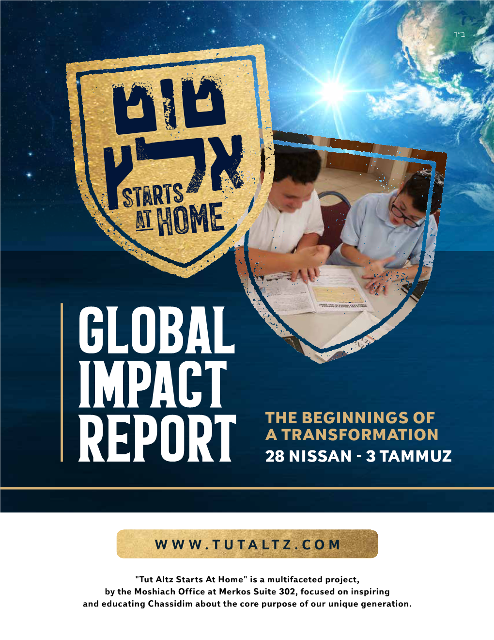 Starts at Home Global Impact the BEGINNINGS of a TRANSFORMATION Report 28 NISSAN - 3 TAMMUZ