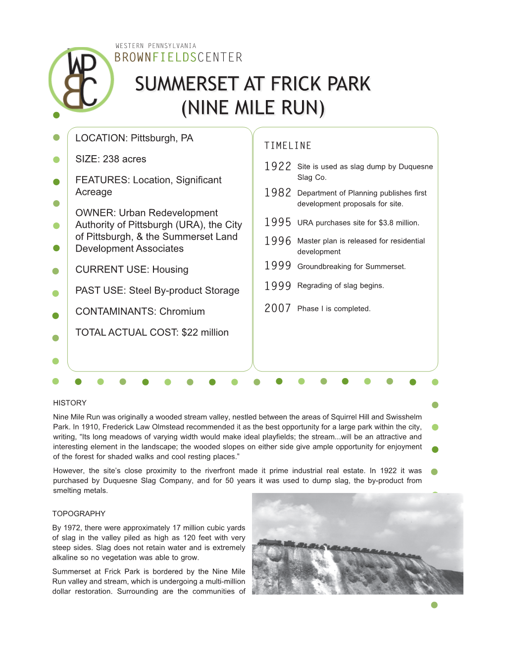 Summerset at Frick Park (Nine Mile Run)
