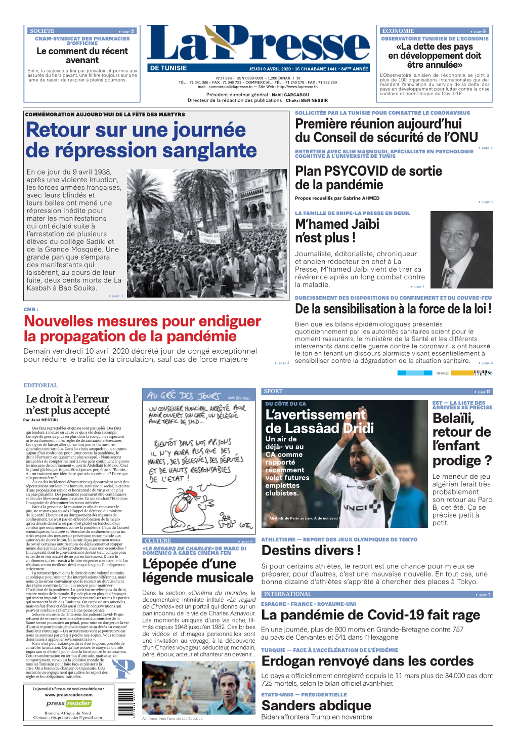 Lapresse090420.Pdf