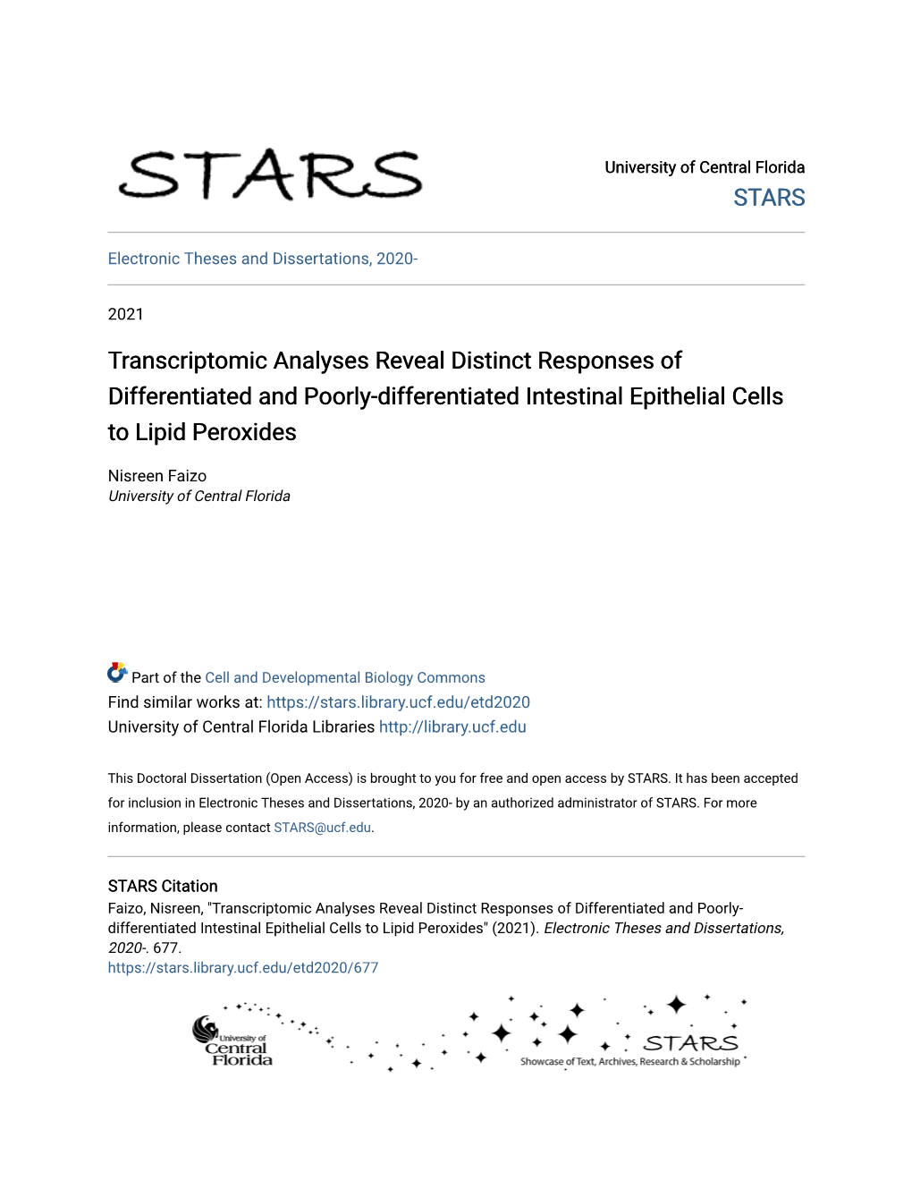 Transcriptomic Analyses Reveal Distinct Responses of Differentiated and Poorly-Differentiated Intestinal Epithelial Cells to Lipid Peroxides