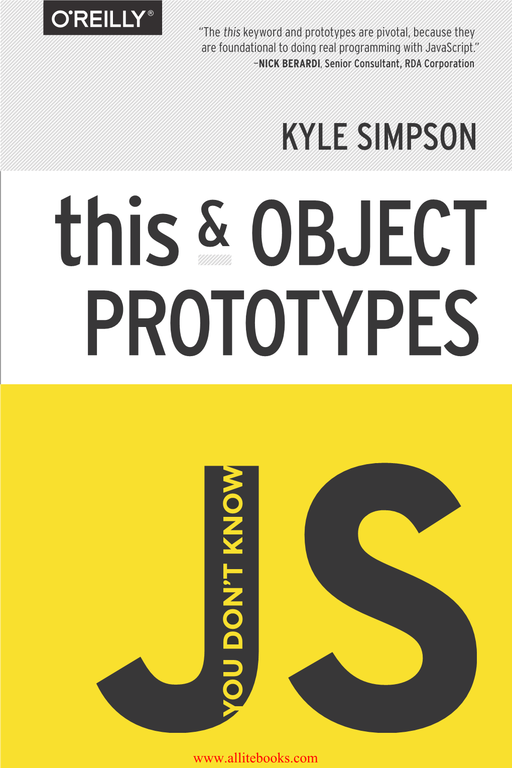 You Don't Know JS Series, This & Object Prototypes