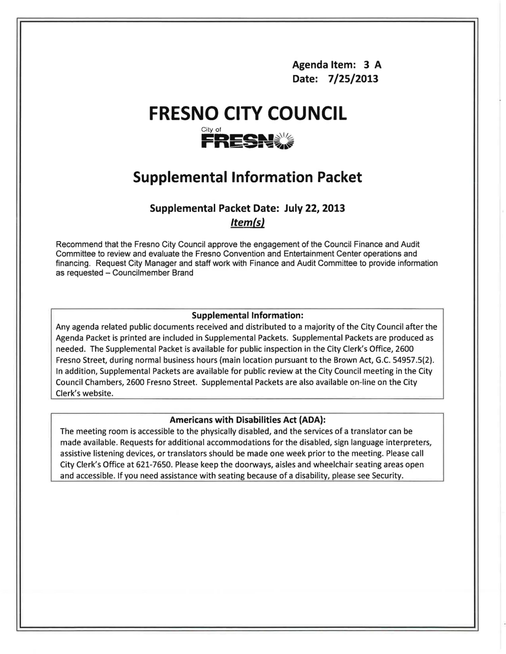 Fresno City Council