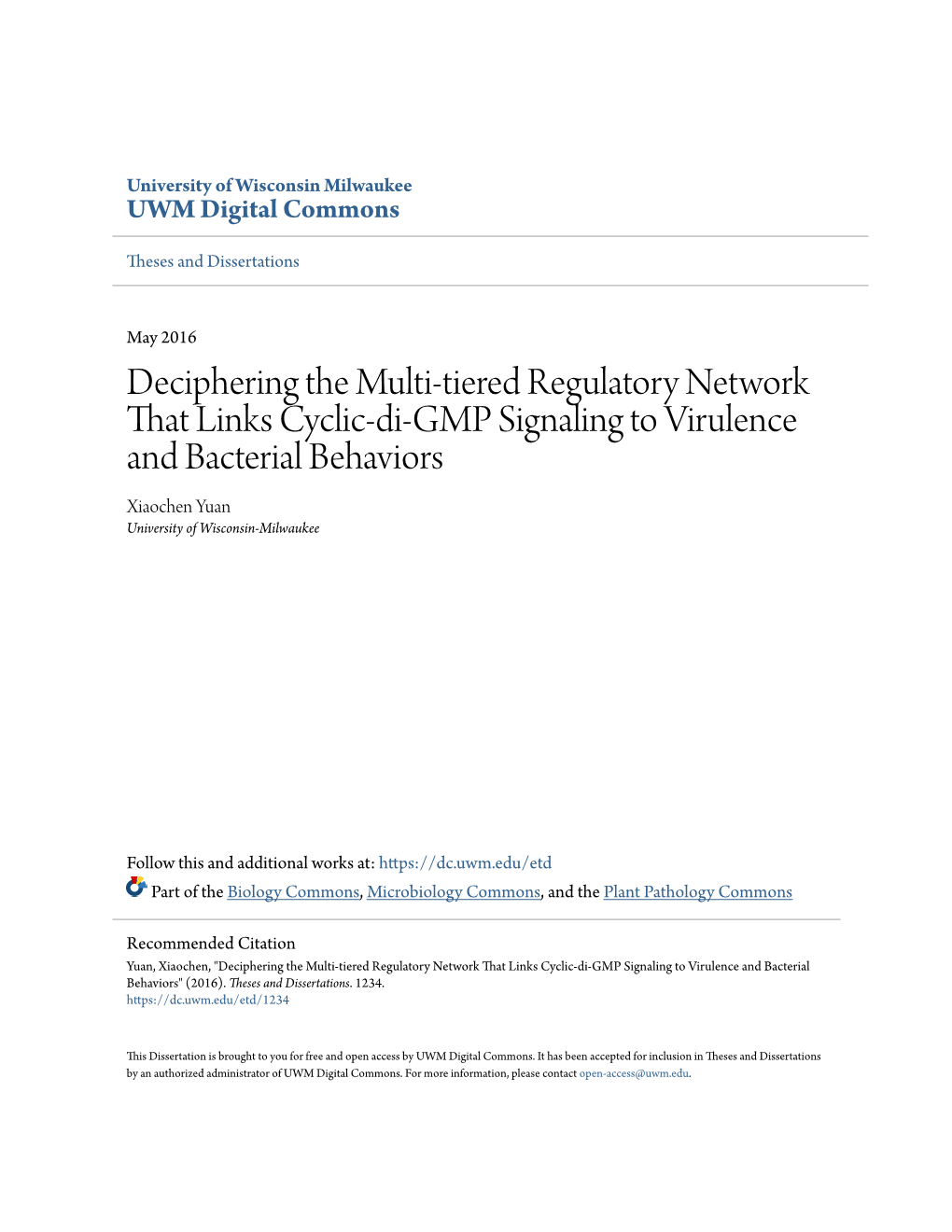 Deciphering the Multi-Tiered Regulatory Network That Links