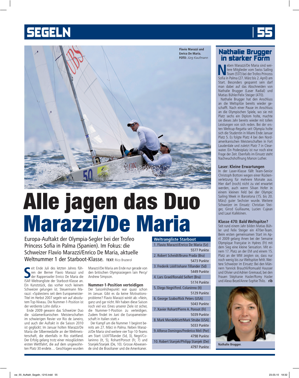 Jagen Das Duo Marazzi/De Maria