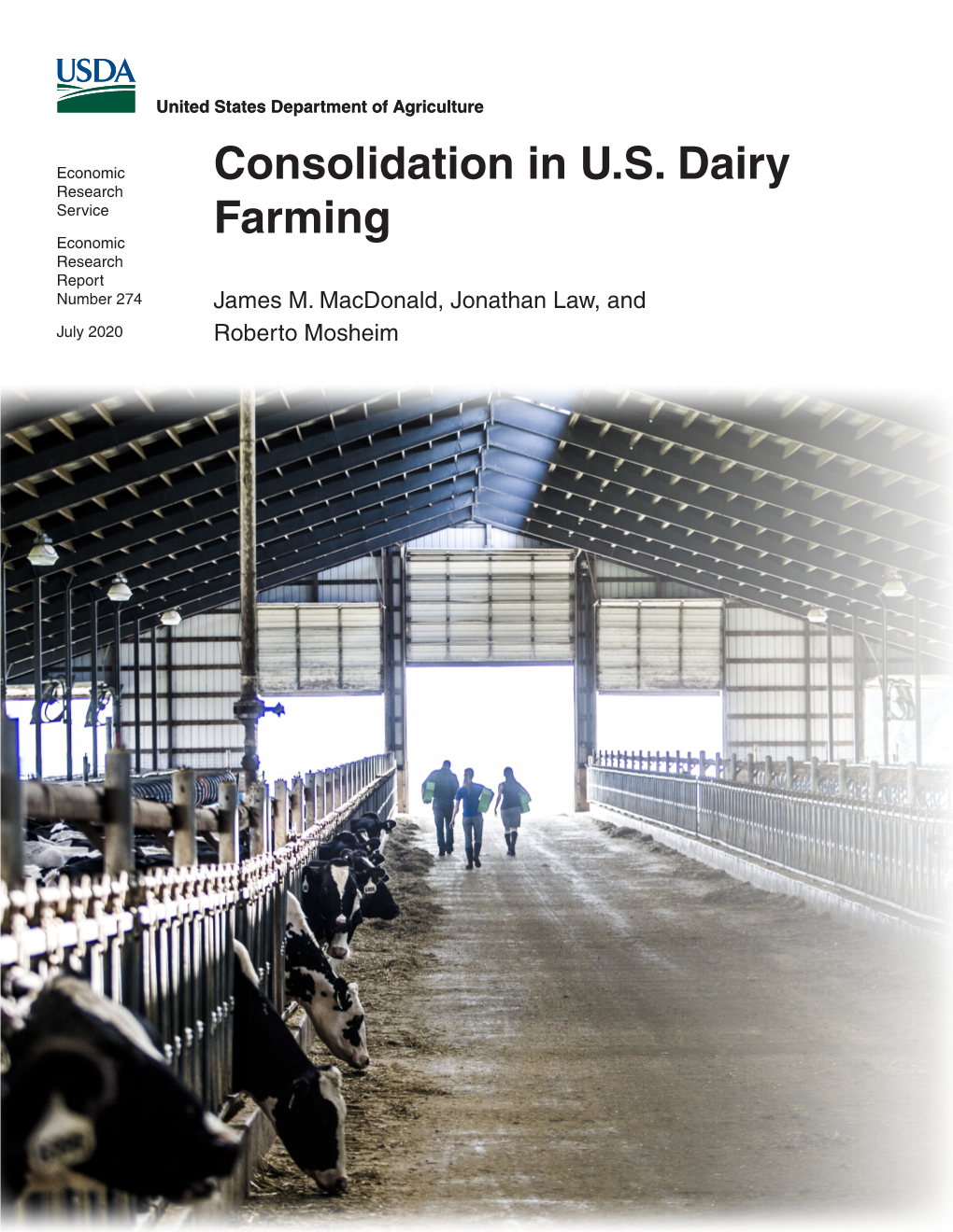 Consolidation in United States Dairy Farming