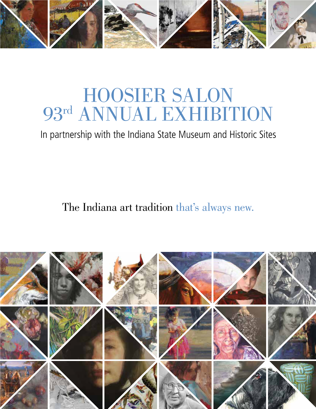 HOOSIER SALON 93Rd ANNUAL EXHIBITION in Partnership with the Indiana State Museum and Historic Sites