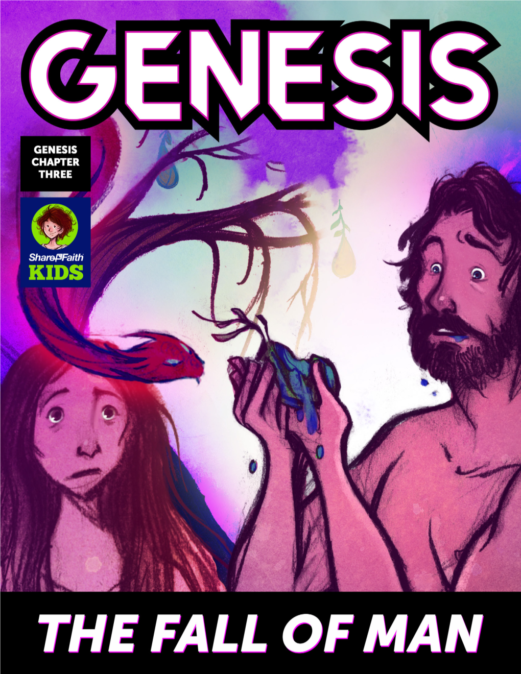 Genesis 3 the Fall of Man Digital Comic