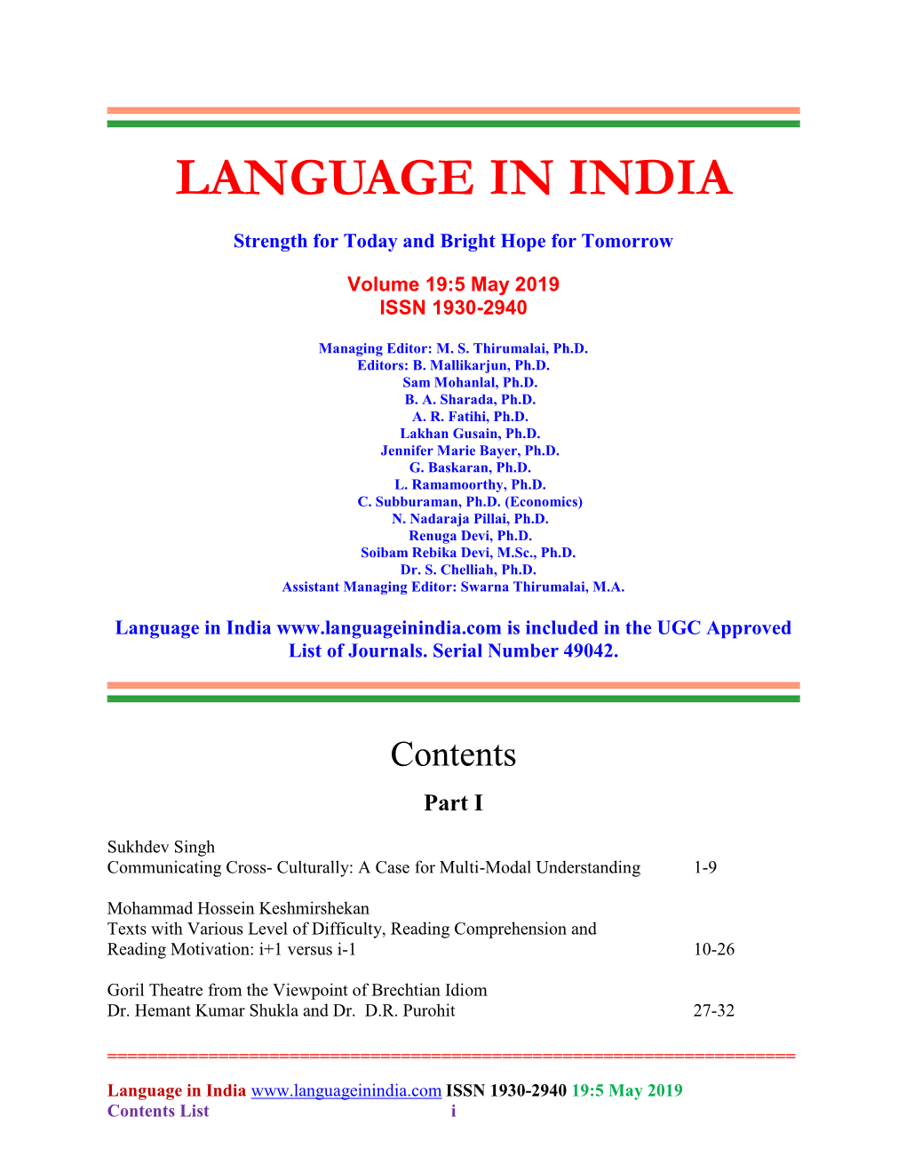 Language in India