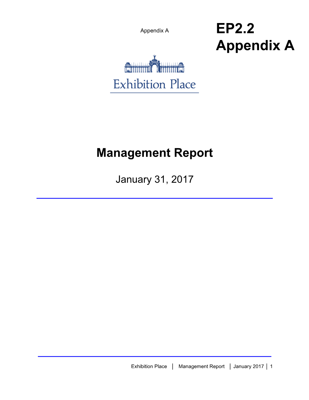 Management Report