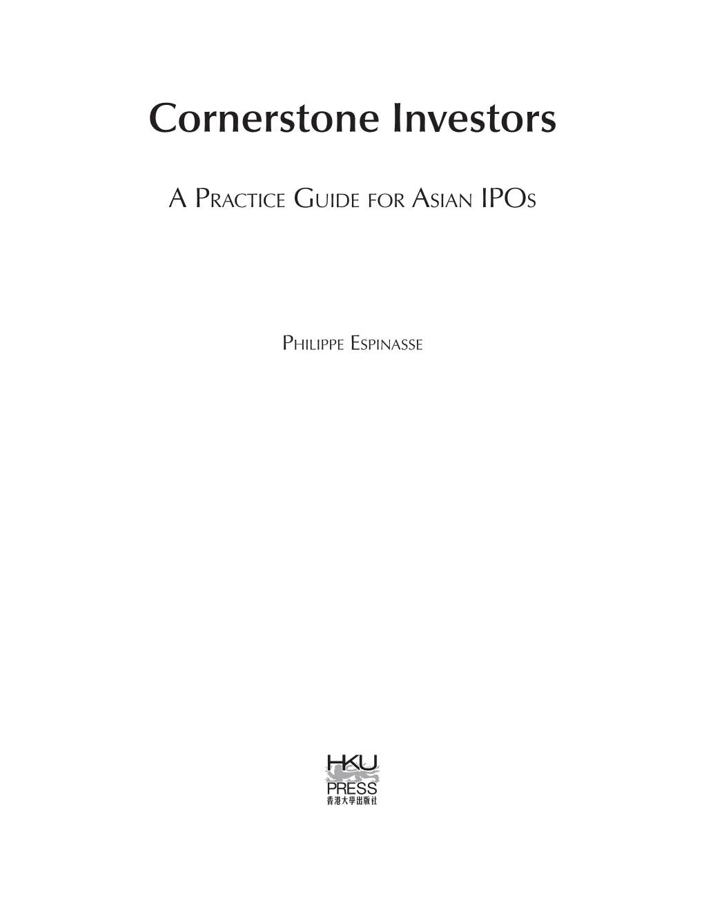 Cornerstone Investors