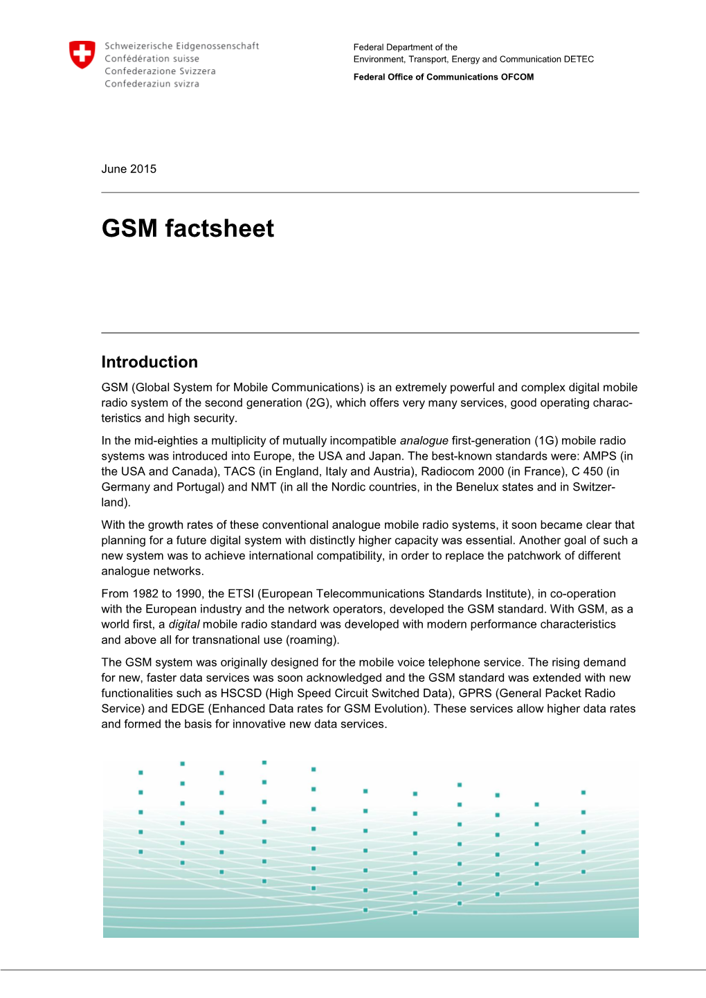 GSM Factsheet