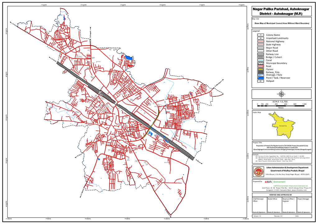 Nagar Palika Parishad, Ashoknagar District