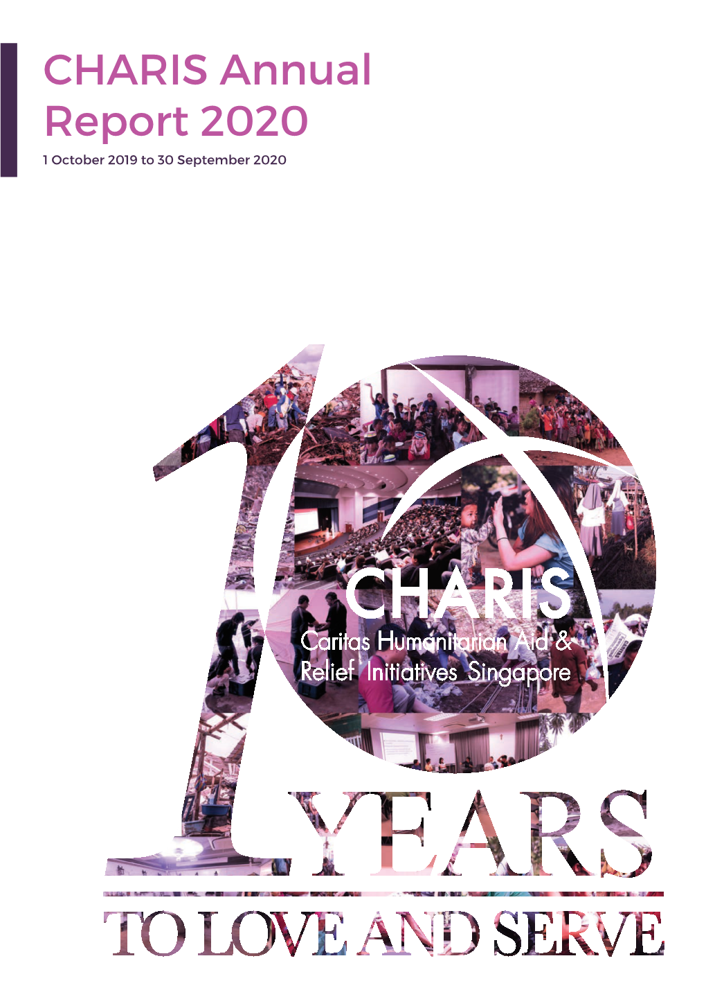 CHARIS Annual Report 2020 1 October 2019 to 30 September 2020 ABOUT CHARIS
