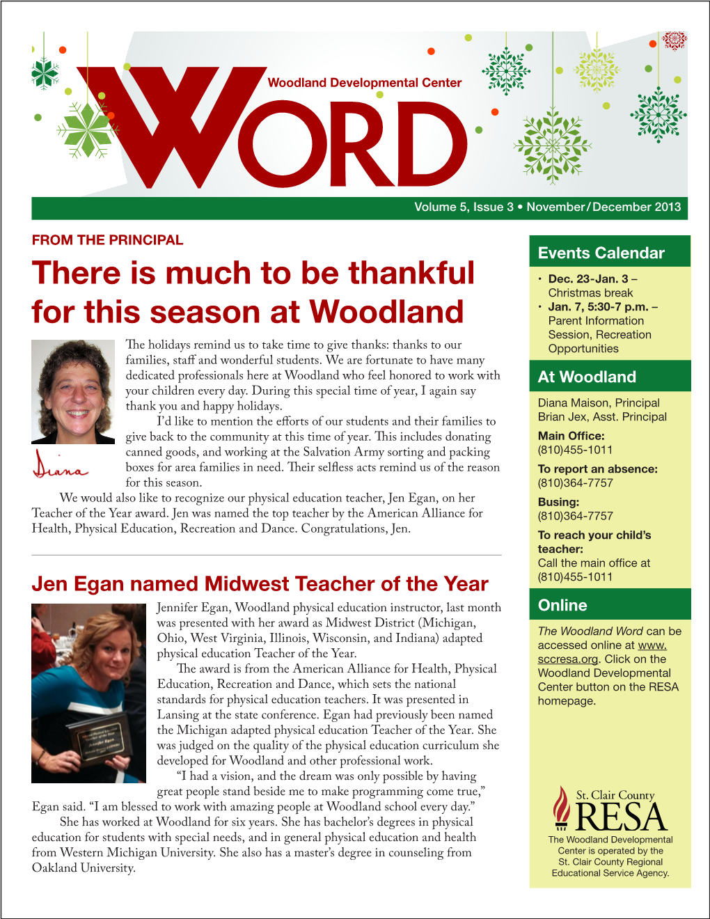 There Is Much to Be Thankful for This Season at Woodland