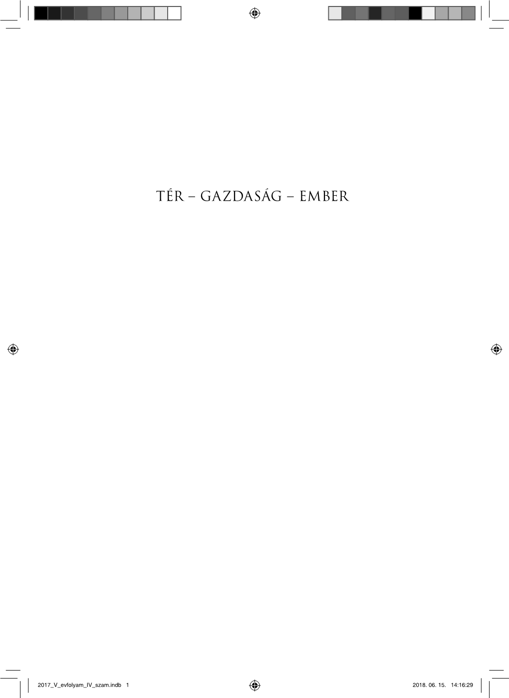 Gazdaság – Ember