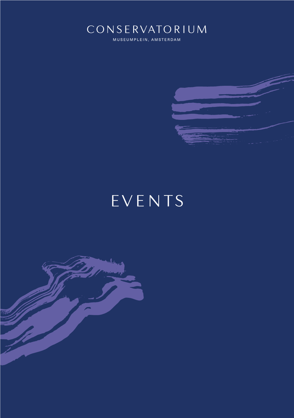 Conservatorium Events Brochure