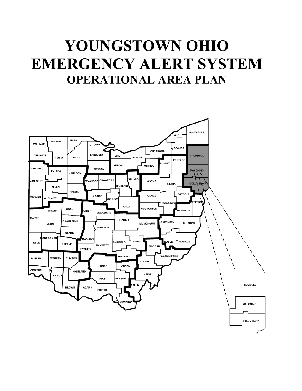 Youngstown Ohio Emergency Alert System Operational Area Plan