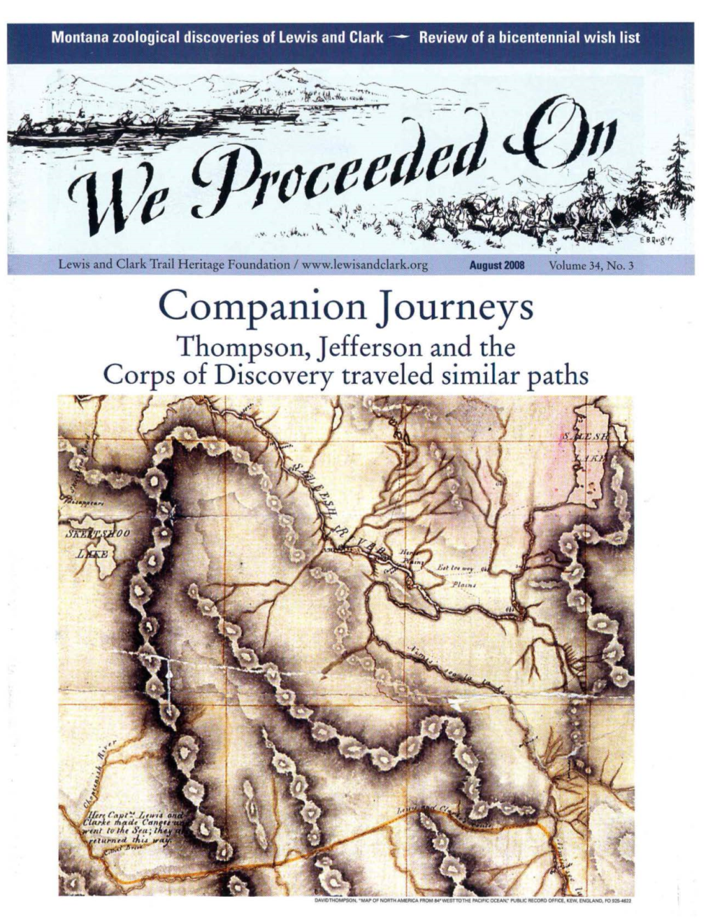 Companion Journeys: David Thompson, Thomas Jefferson And