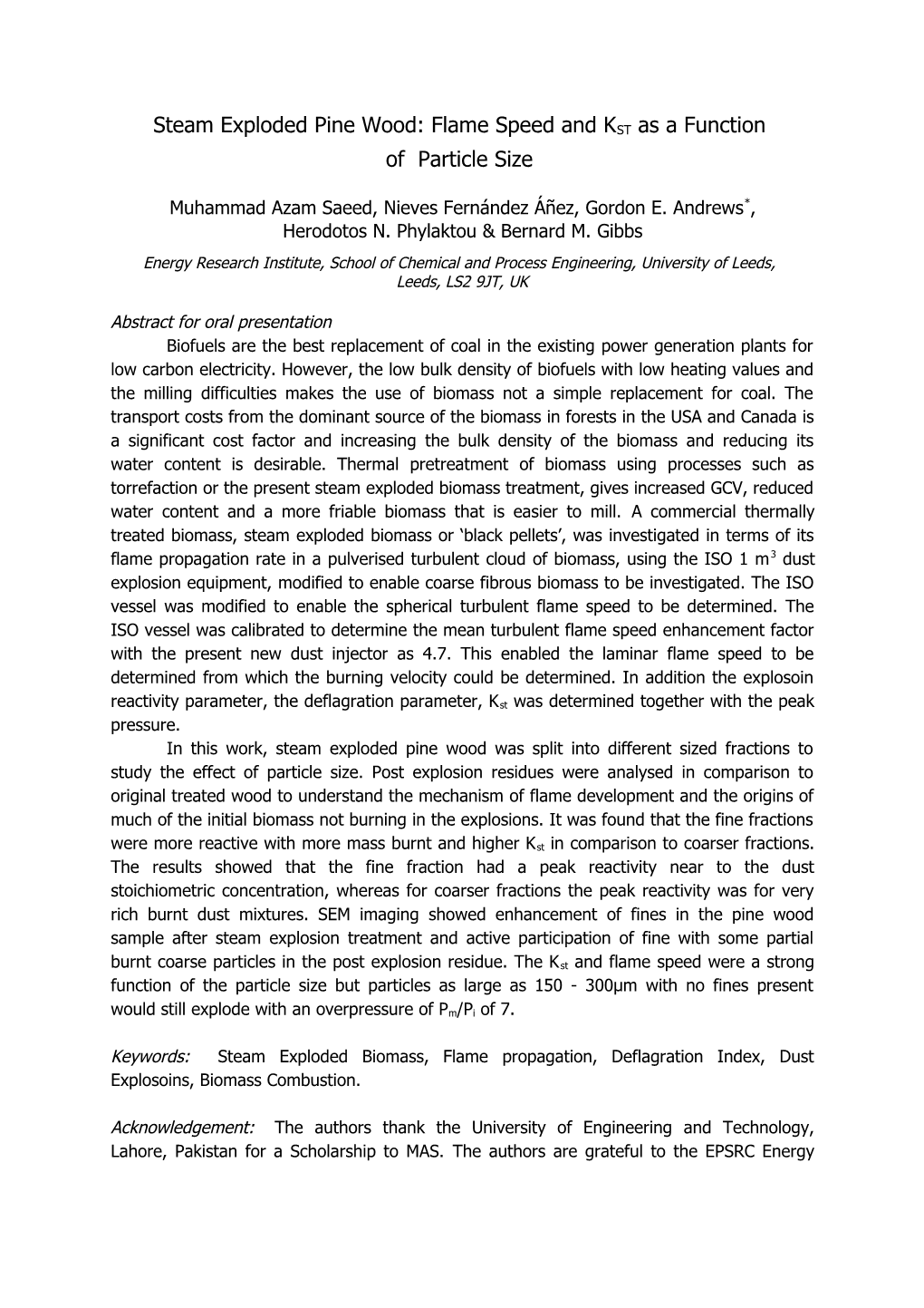 Experimental Study on Pressurized Oxyfuel Combustion of Coal s1