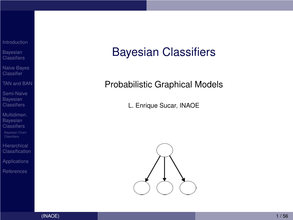 Bayesian Classifiers