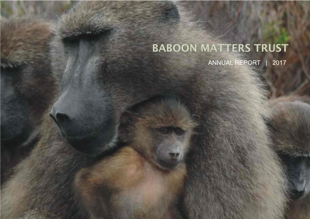 Baboon Matters Trust