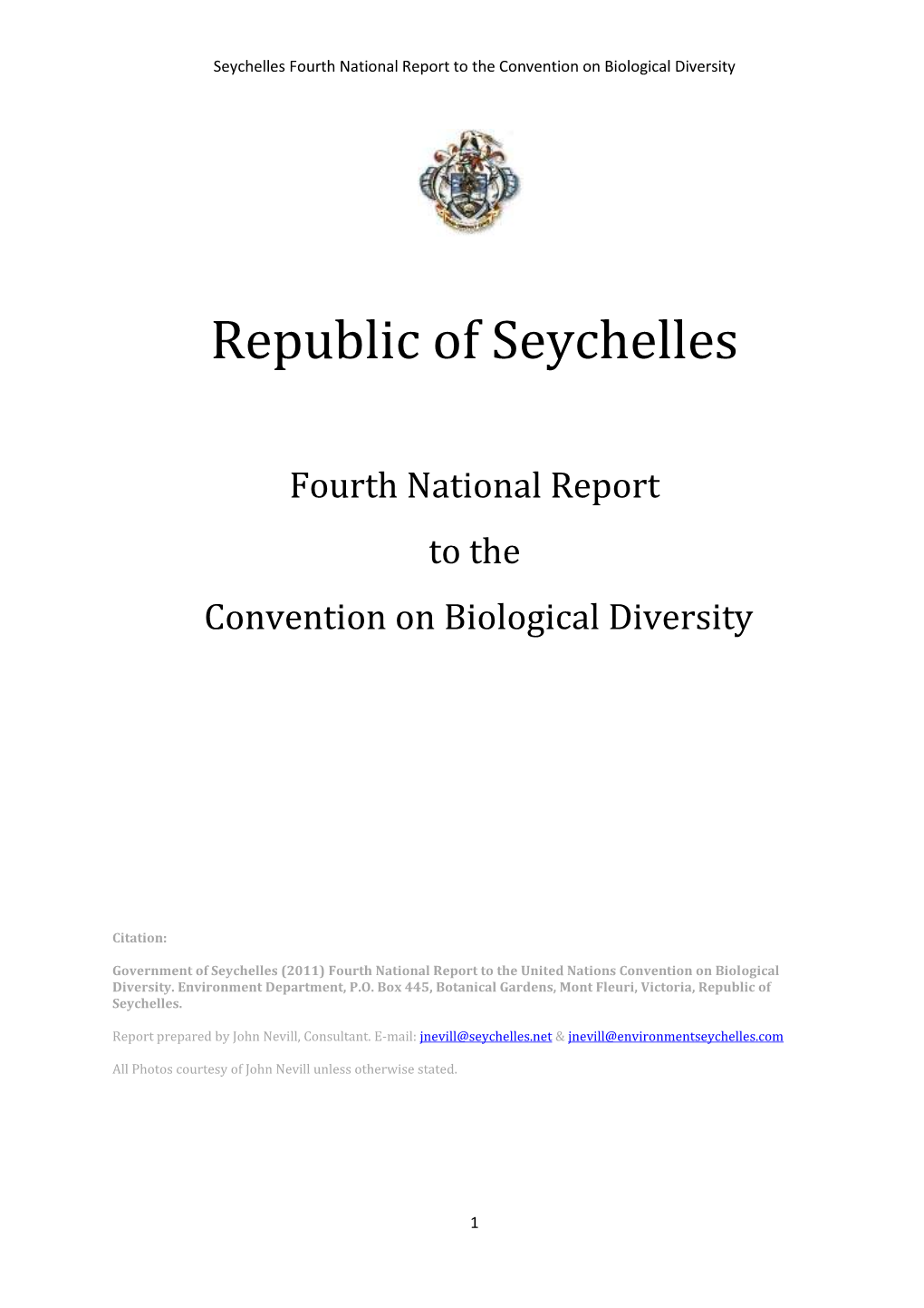 Republic of Seychelles