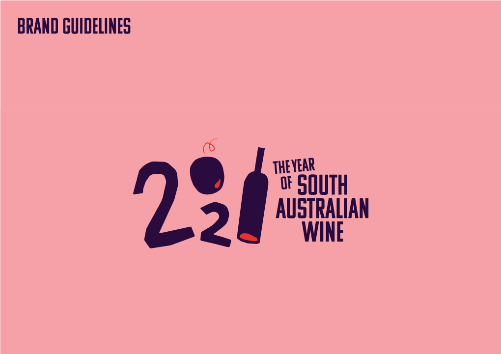 2021 Year of South Australian Wine Branding Guidelines