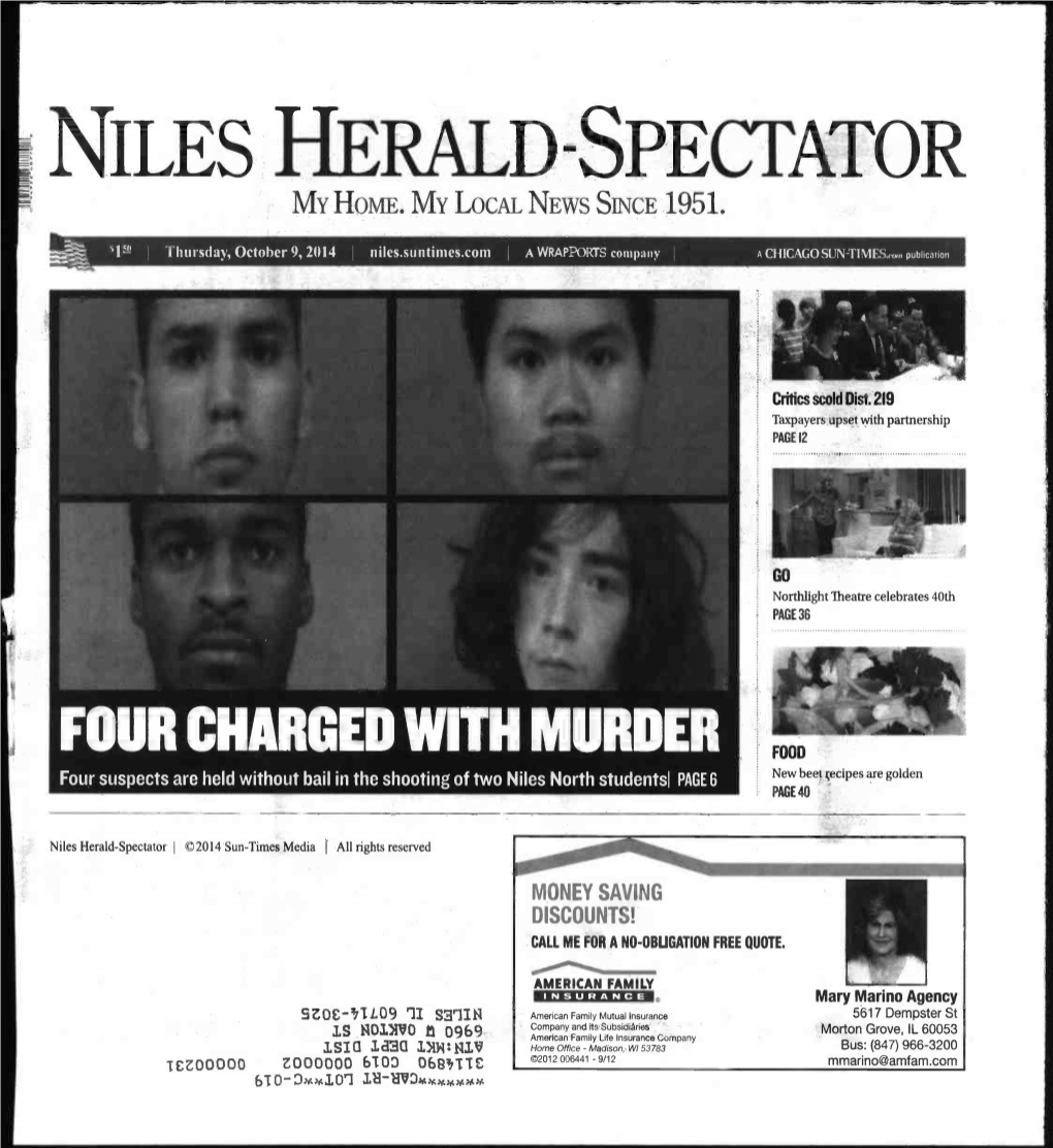 NILES HERALD -SPECTATOR M Hoivw