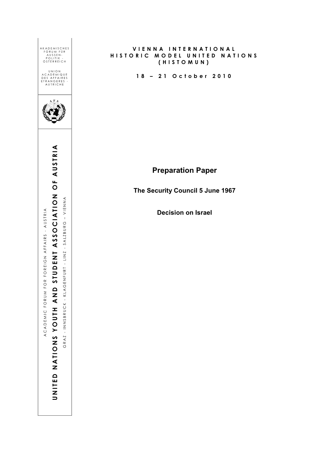 Preparation Paper