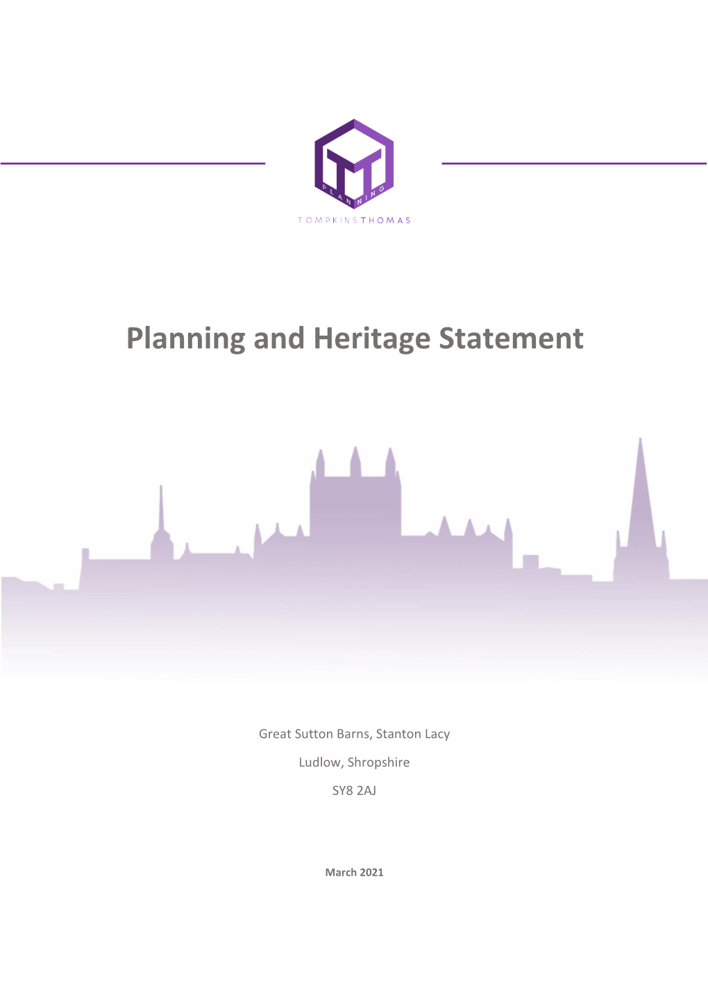 Planning and Heritage Statement